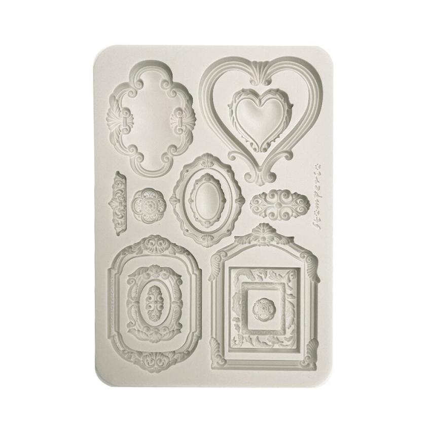 Stamperia - Gießform A5 "Frames" Soft Mould 