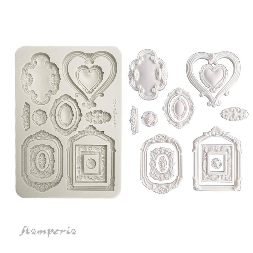 Stamperia - Gießform A5 "Frames" Soft Mould 