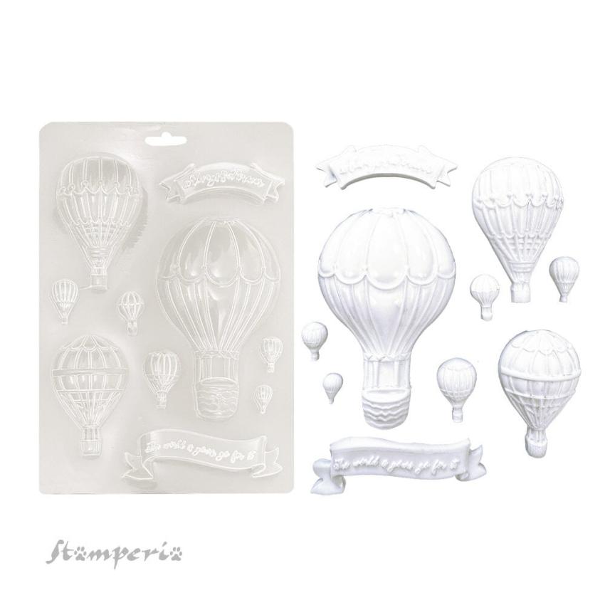Stamperia - Gießform A5 "Balloons" Soft Mould 