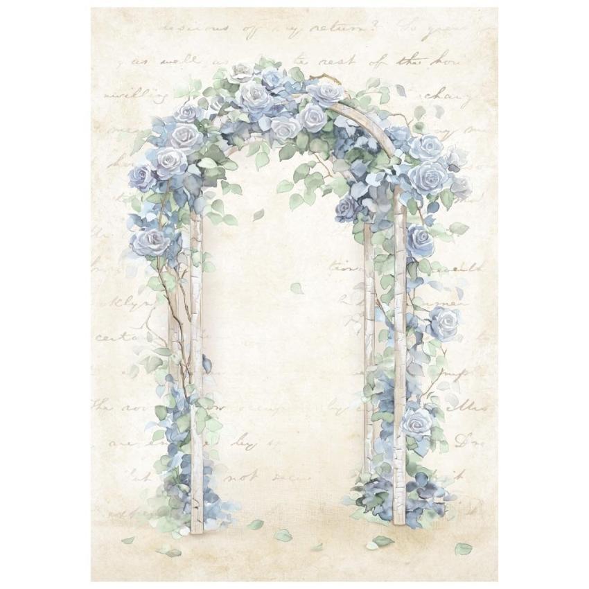 Stamperia - Decopatch Papier "Backgrounds" Decoupage A6 - 8 Bogen  