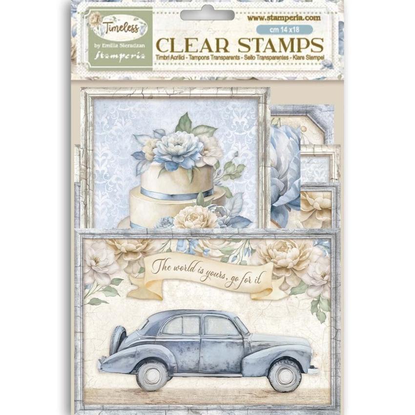Stamperia - Stanzteile "Timeless" Cards Collection