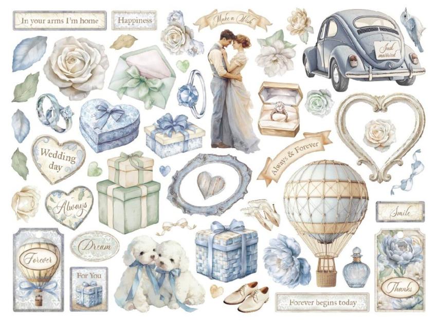 Stamperia - Stanzteile "Timeless" Die Cuts
