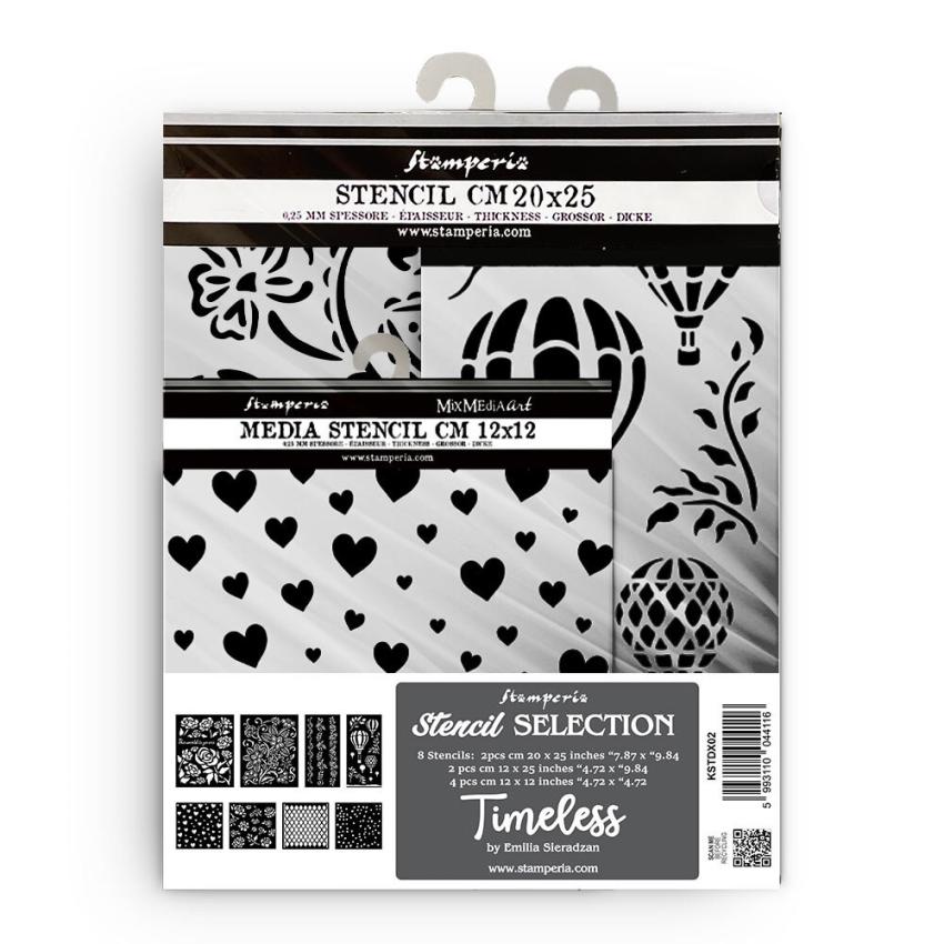 Stamperia - Schablone "Timeless Selection" Stencil