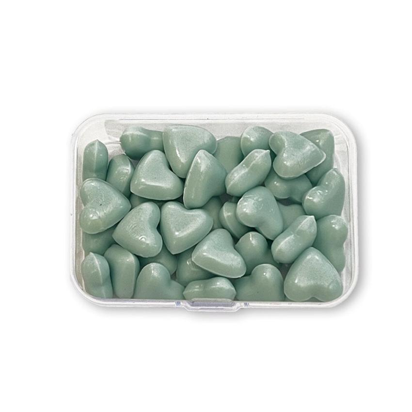 Stamperia - Wachsperlen "Heart Shape Pastel Blue" Wax and Seals Beads 20g