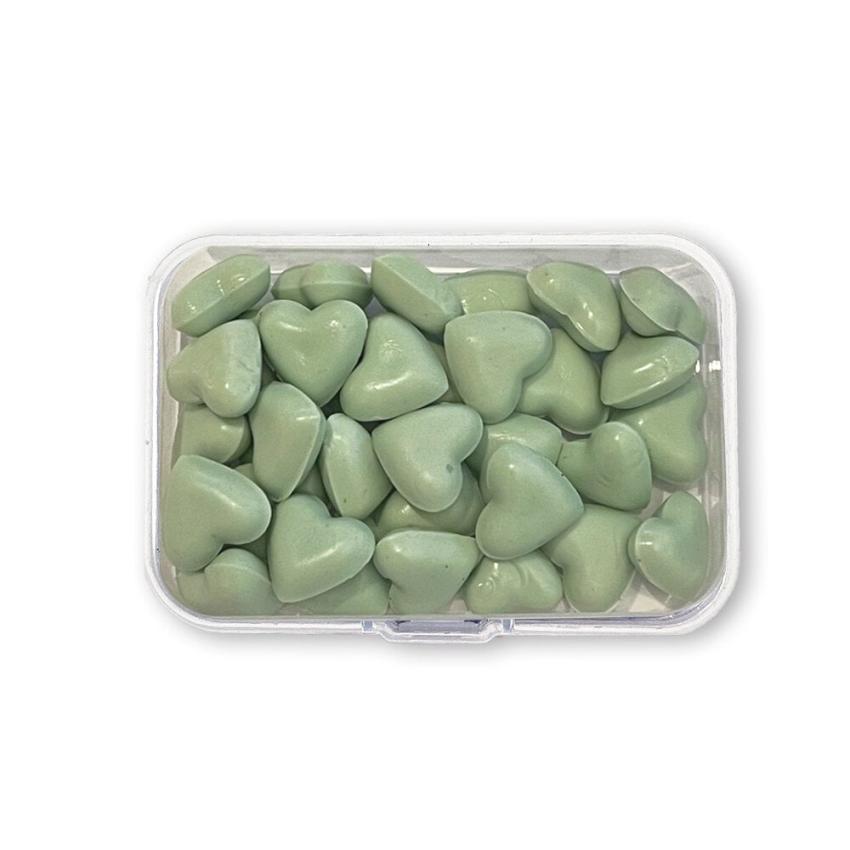 Stamperia - Wachsperlen "Heart Shape Pastel Mint" Wax and Seals Beads 20g