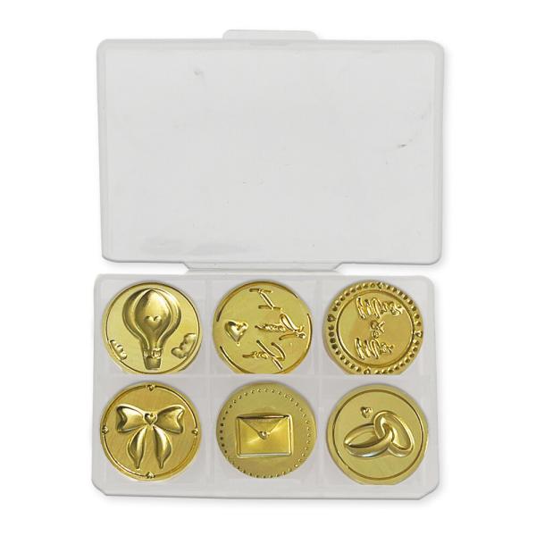 Stamperia - Wachssiegel Stempel "Wedding" Wax And Seals Handle With Seal