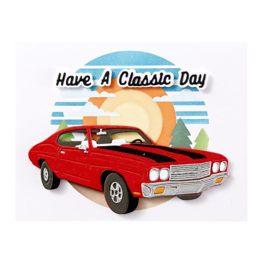 Spellbinders - Stanzschablone "Muscle Car" Dies