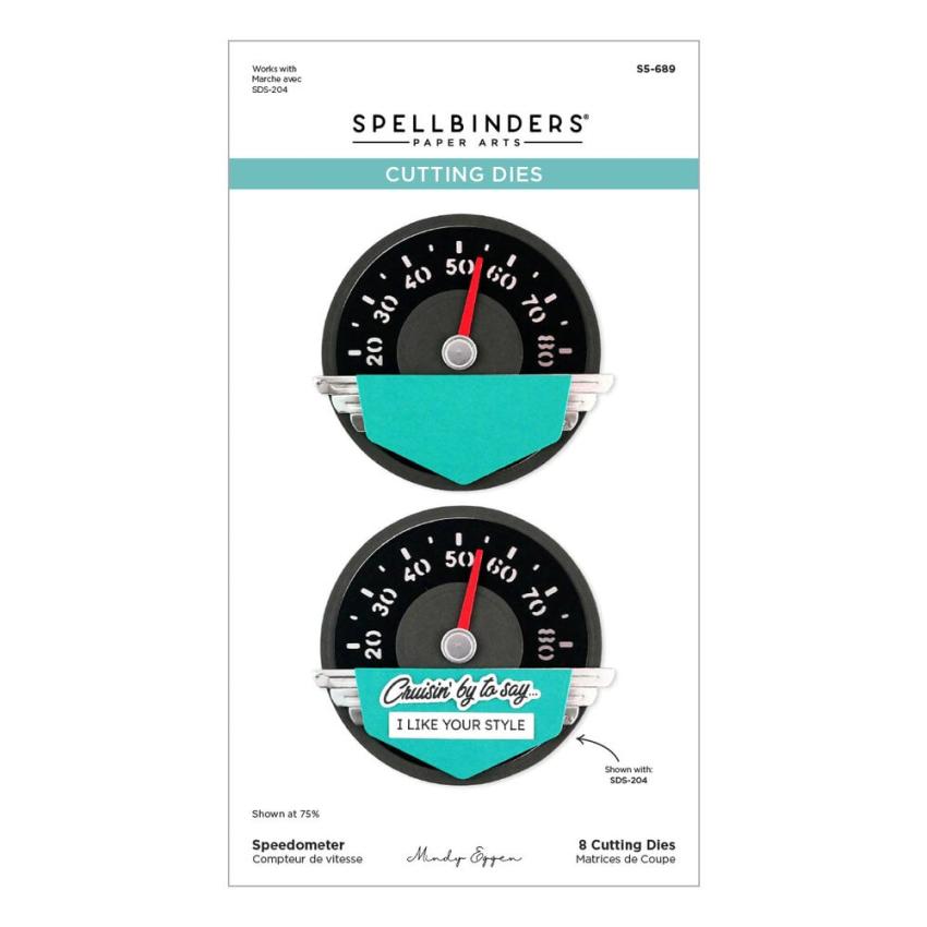 Spellbinders - Stanzschablone "Speedometer" Dies
