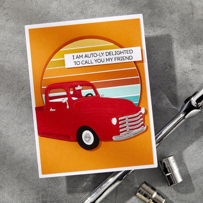 Spellbinders - Stanzschablone "Timeless Truck" Dies