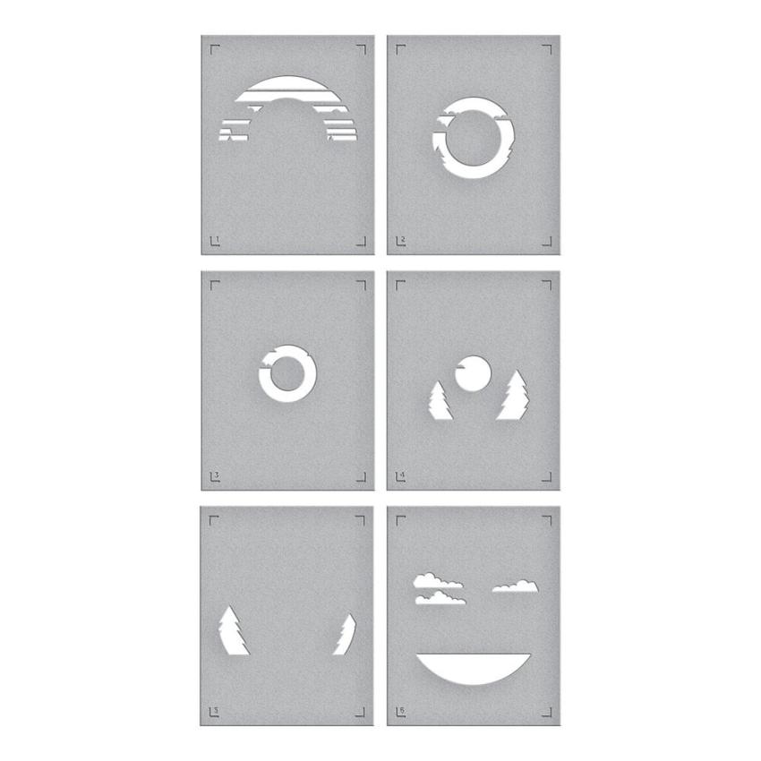 Spellbinders - Schablone "Scenic Drive" Stencil