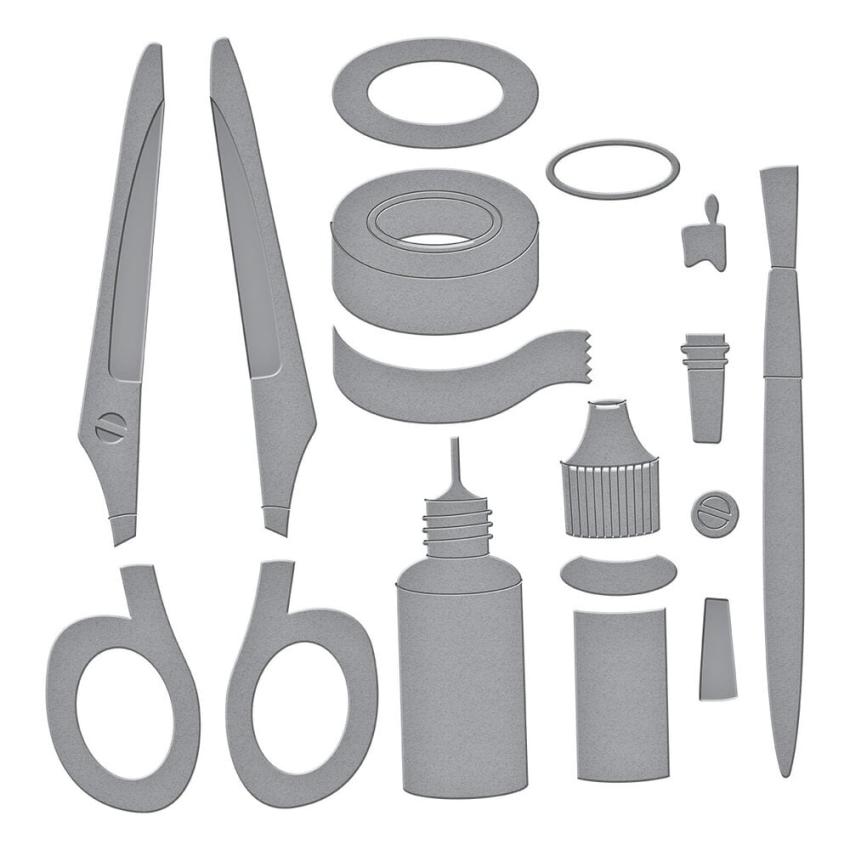 Spellbinders - Stanzschablone "Crafty Tools" Dies