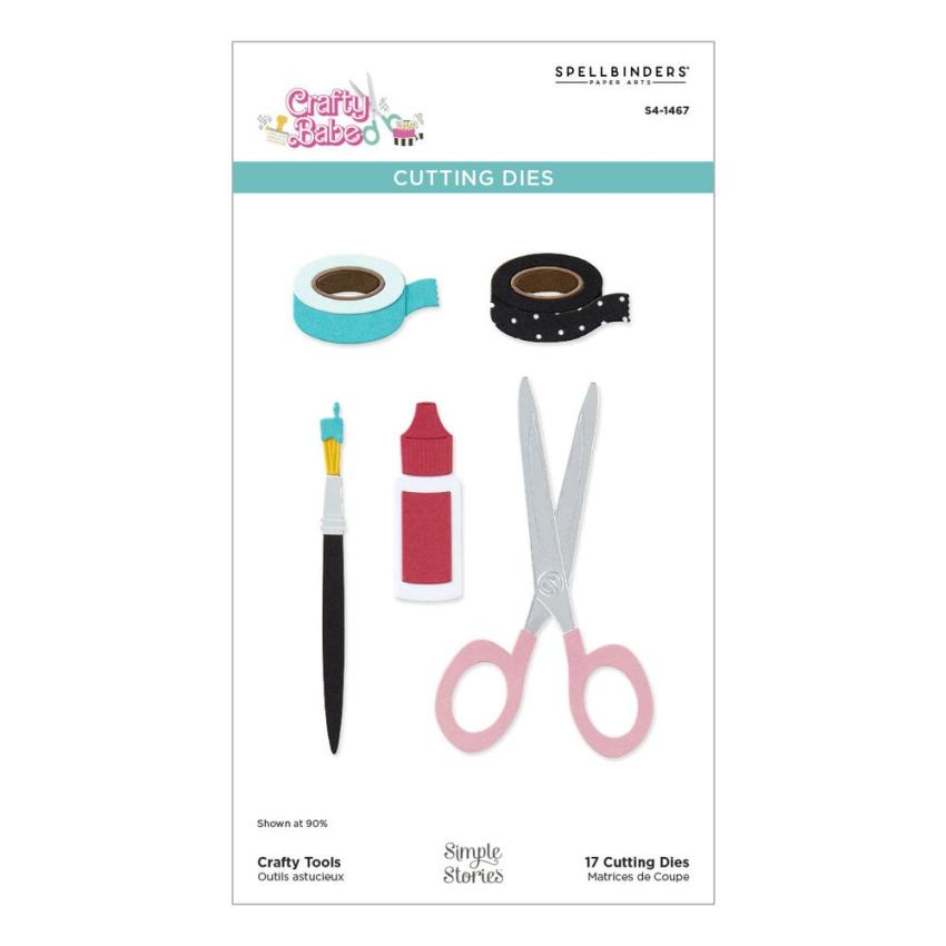 Spellbinders - Stanzschablone "Crafty Tools" Dies