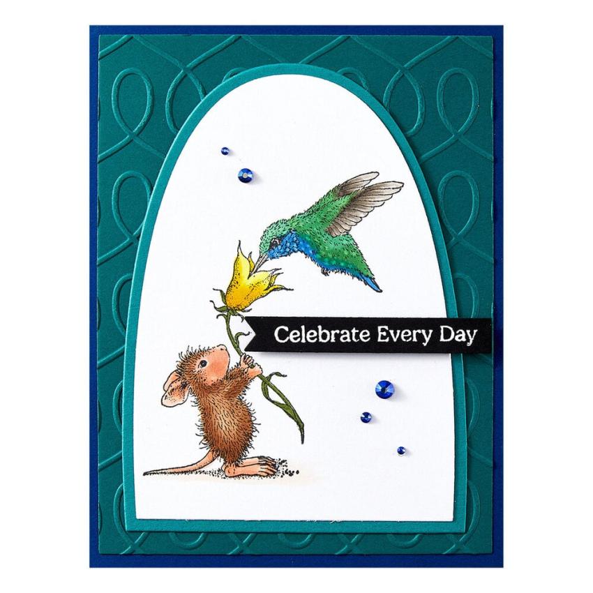 Spellbinders - Gummistempel Set "Sweet Nectar" Cling Stamp