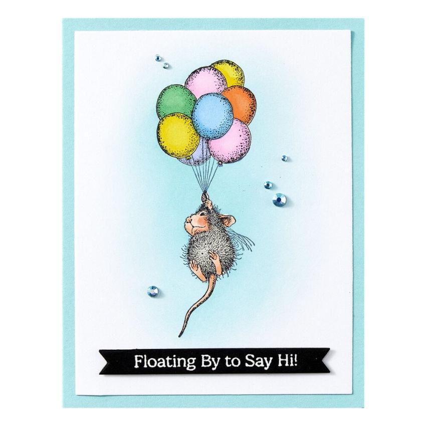 Spellbinders - Gummistempel Set "Up, Up and Away" Cling Stamp