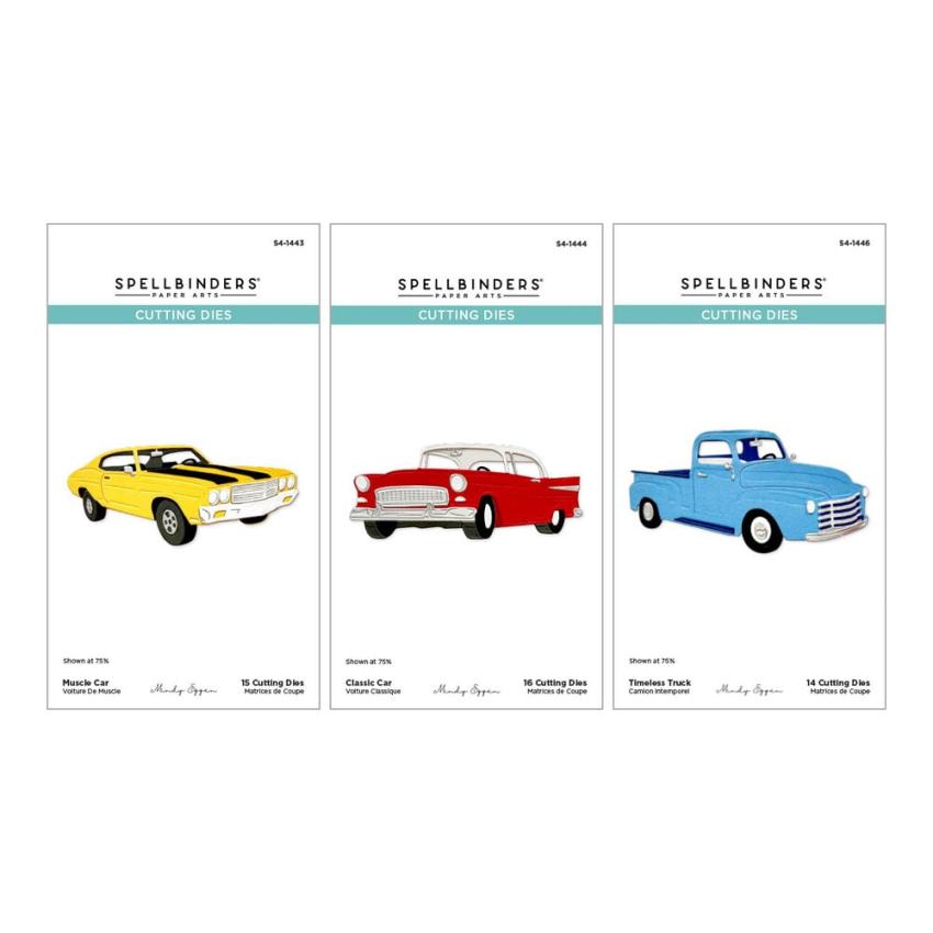 Spellbinders - Stanzschablone "Car & Truck Die Bundle" Dies
