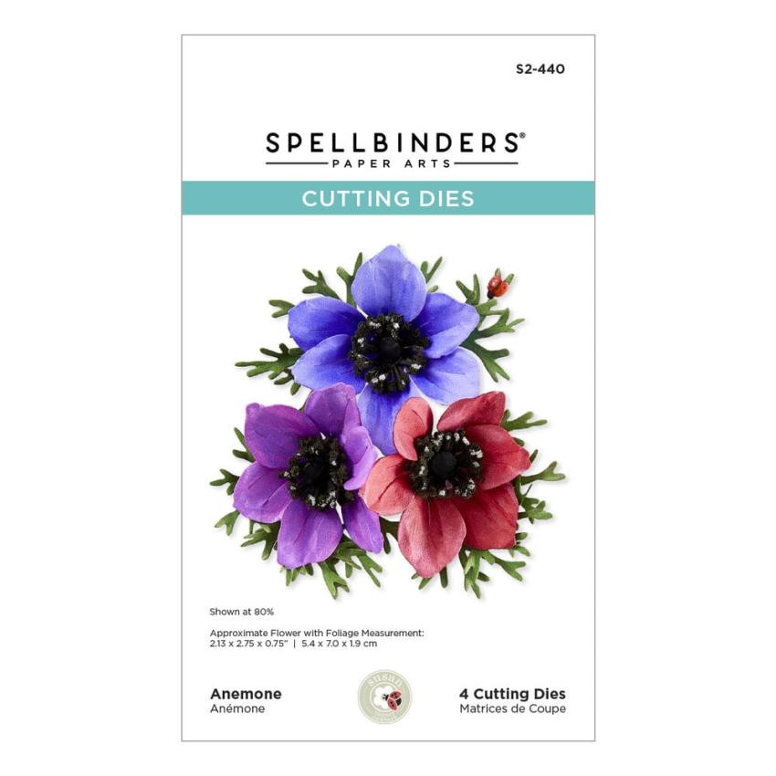 Spellbinders - Stanzschablone "Anemone" Dies