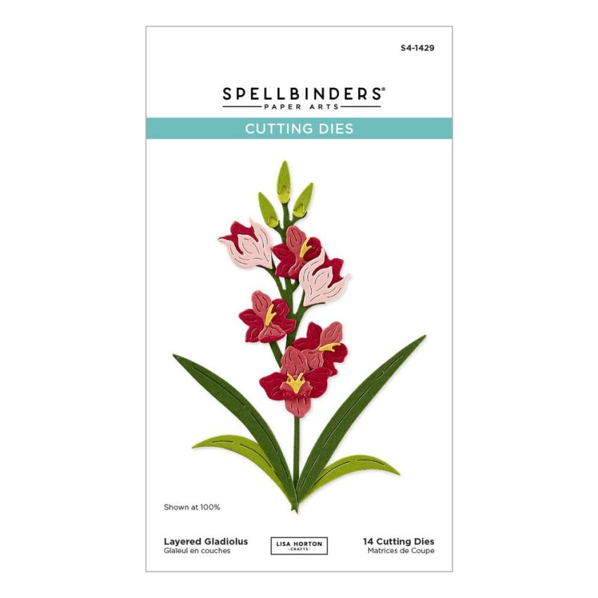 Spellbinders - Stanzschablone "Layered Gladiolus" Dies