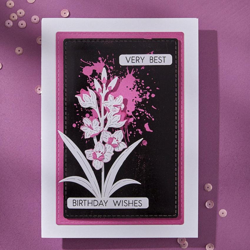 Spellbinders - Stanzschablone "Layered Gladiolus" Dies