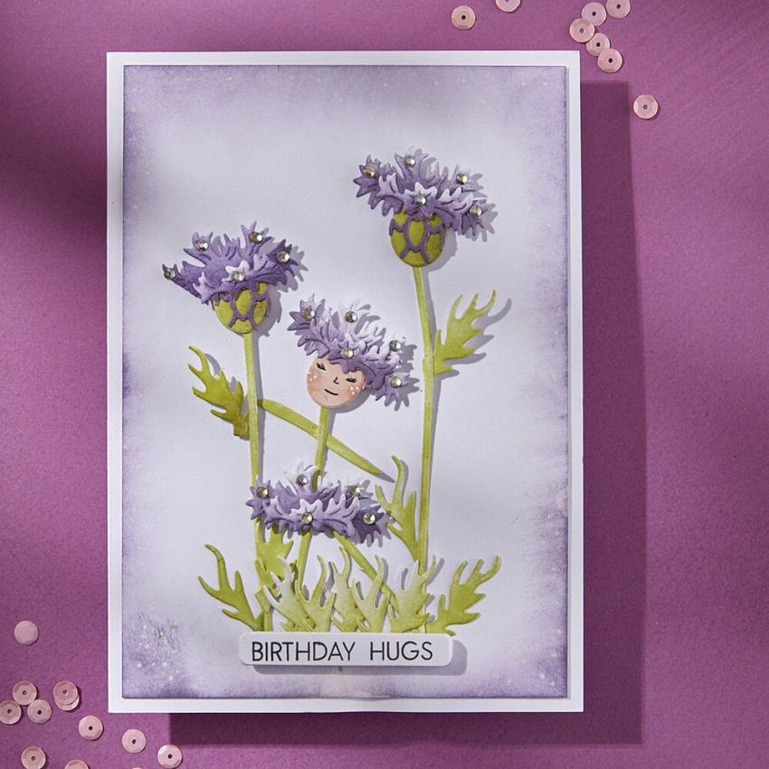 Spellbinders - Stanzschablone "Layered Wildflowers" Dies
