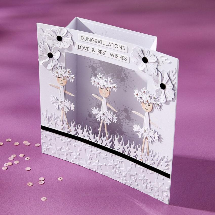 Spellbinders - Stanzschablone "Layered Wildflowers" Dies