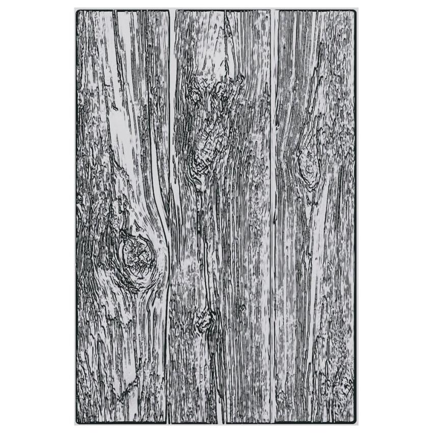 Sizzix - 3D Prägefolder "Lumber Large" Embossing Folder Design by Tim Holtz