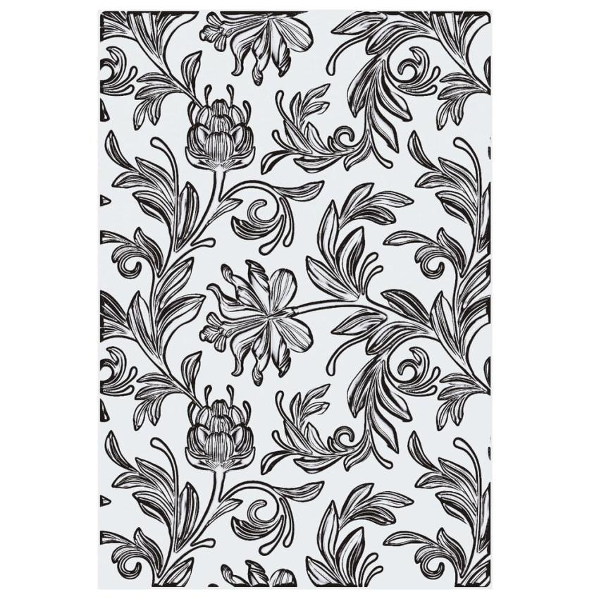 Sizzix - 3D Prägefolder "Botanical Large" Embossing Folder Design by Tim Holtz