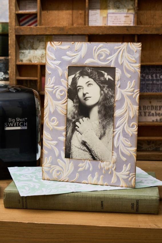 Sizzix - 3D Prägefolder "Botanical Large" Embossing Folder Design by Tim Holtz