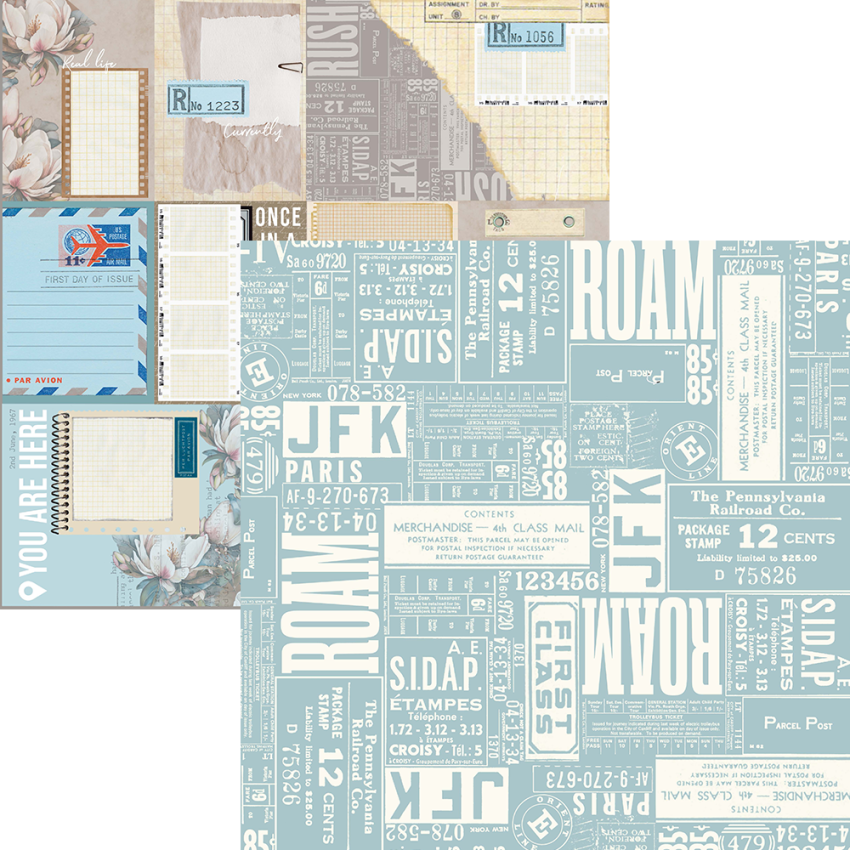 Elizabeth Craft Designs - Designpapier "Once in a Lifetime" Paper Pack 12x12 Inch - 12 Bogen