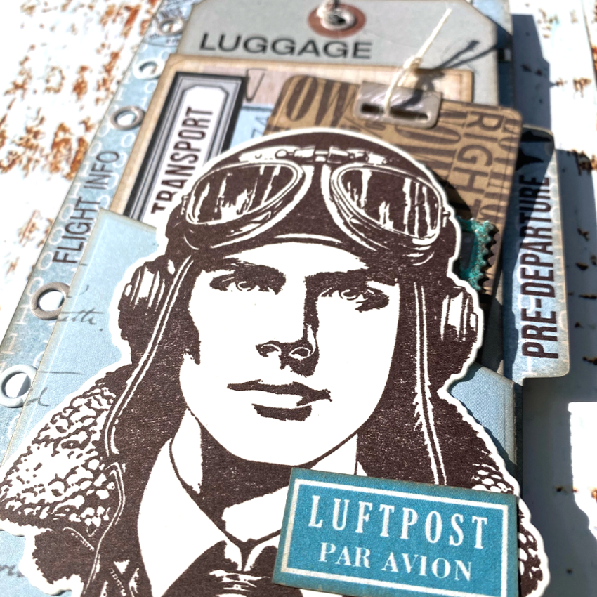 Elizabeth Craft Designs - Stempel & Stanzeschablone "The Property of" Stamp & Dies