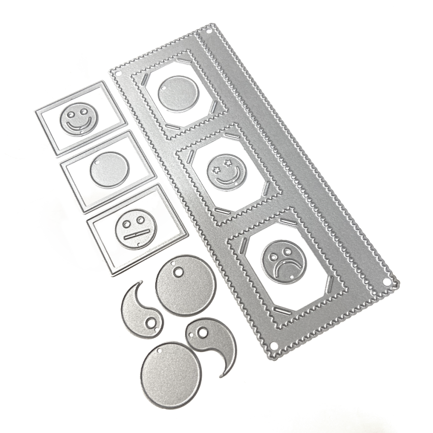 Elizabeth Craft Designs - Stanzschalone "Stamp Photo Frame Overlay" Dies