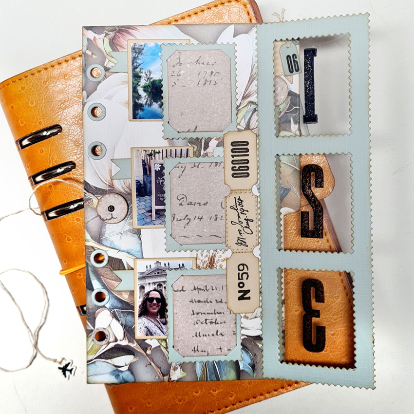 Elizabeth Craft Designs - Stanzschalone "Stamp Photo Frame Overlay" Dies