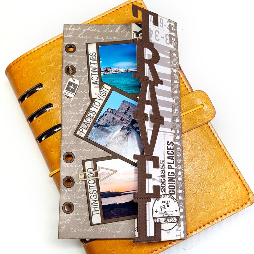 Elizabeth Craft Designs - Stanzschalone "Sidekick Essentials 34 Travel Fold Out" Dies