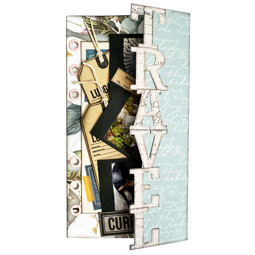 Elizabeth Craft Designs - Stanzschalone "Sidekick Essentials 34 Travel Fold Out" Dies