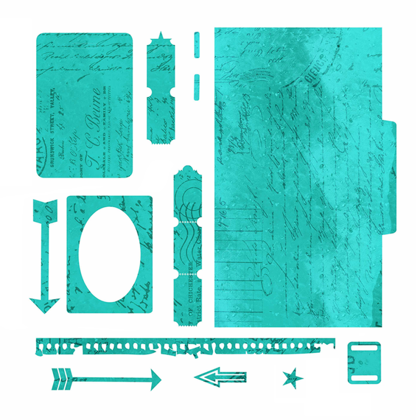 Elizabeth Craft Designs - Stanzschalone "Sidekick Essentials 33 Basepage 2" Dies