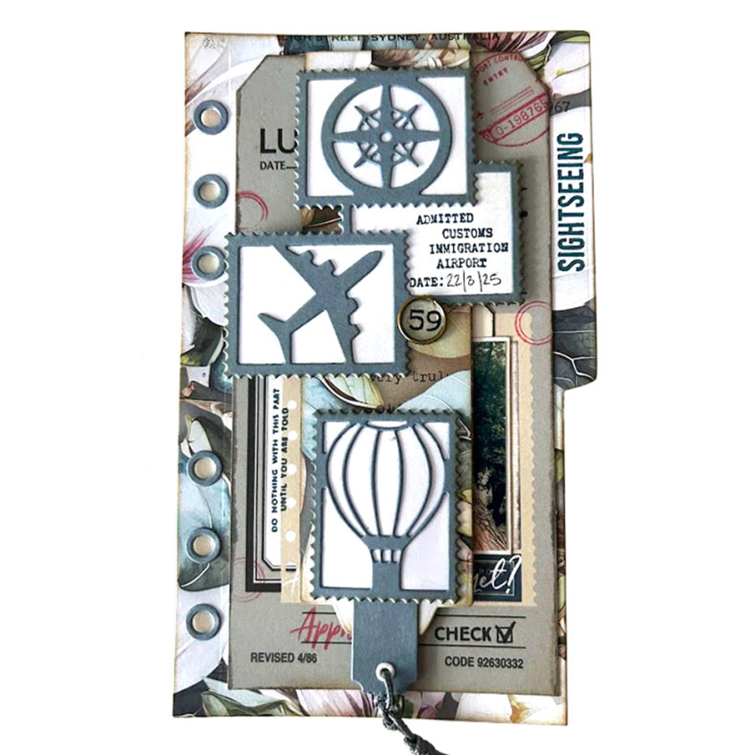Elizabeth Craft Designs - Stanzschalone "Sidekick Essentials 32 Basepage 1" Dies