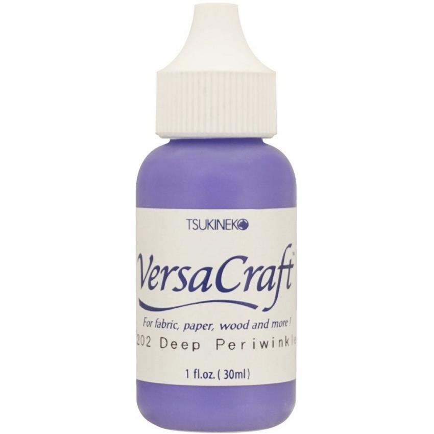Tsukineko VersaCraft - Nachfülltinte "Deep Periwinkle" Reinkers