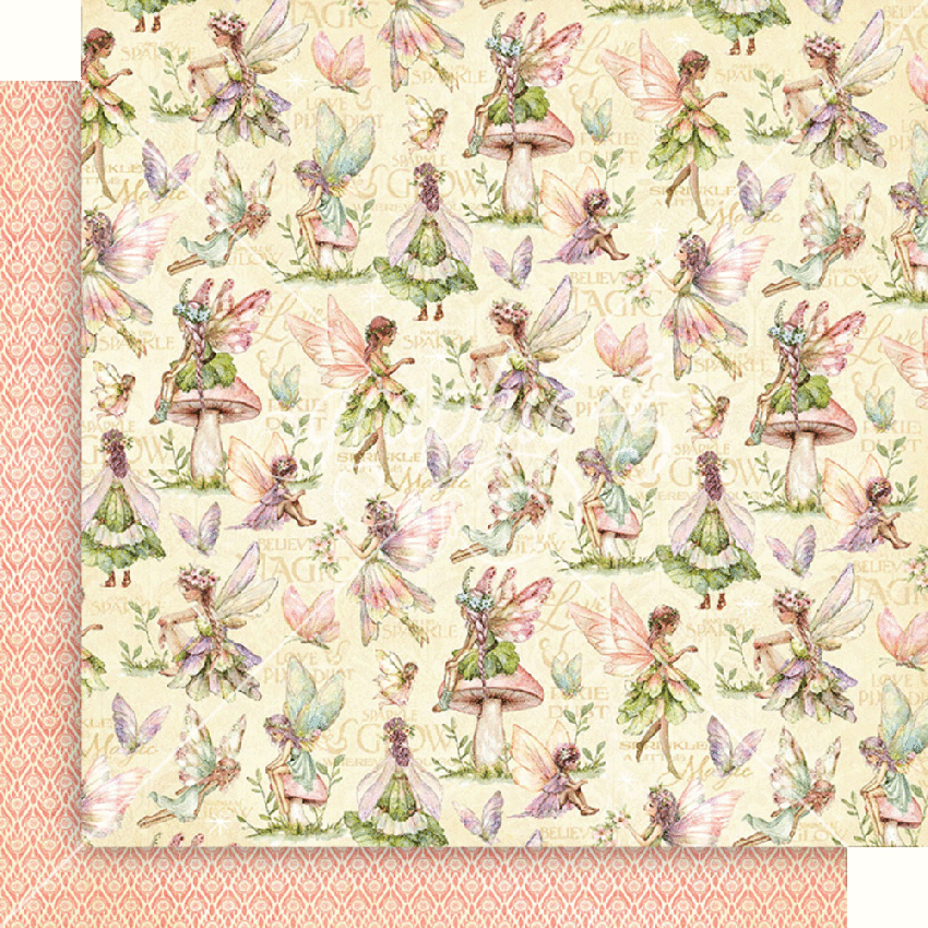 Graphic 45 - Designpapier "Fairy Boutique" Collection Pack 8x8 Inch - 24 Bogen