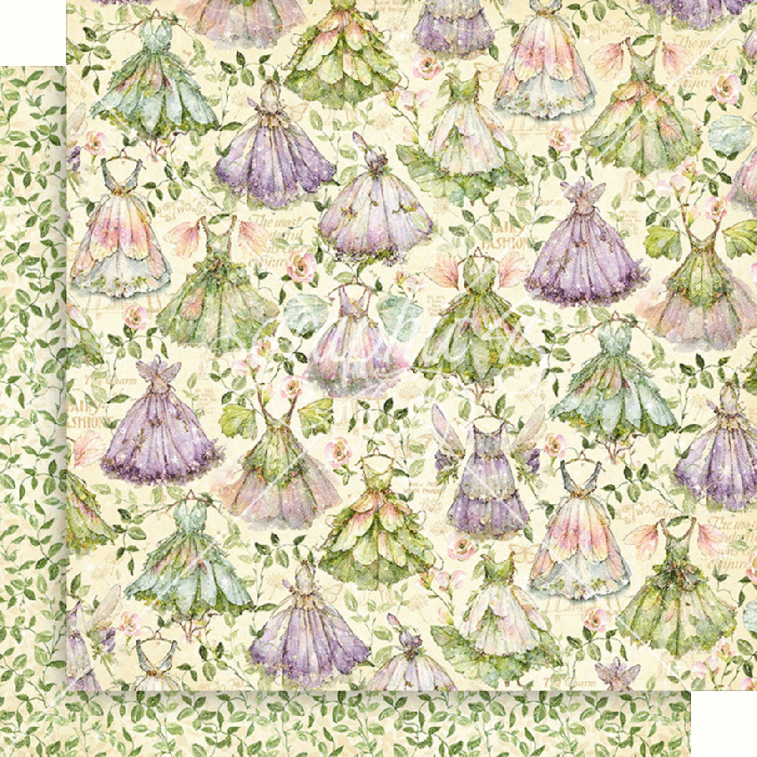 Graphic 45 - Designpapier "Fairy Boutique" Collection Pack 8x8 Inch - 24 Bogen