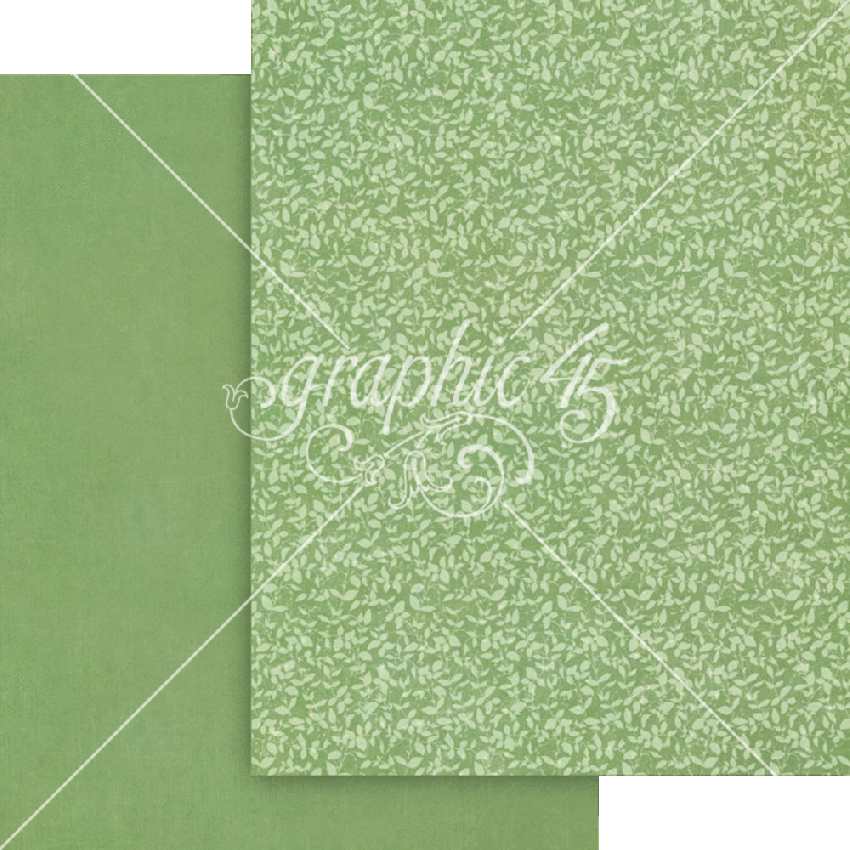 Graphic 45 - Designpapier "Fairy Boutique" Patterns & Solid Pad 8,5x11 Inch - 16 Bogen