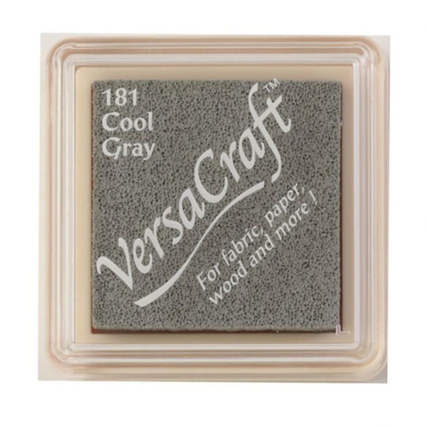 Tsukineko - VersaCraft Small Ink Pad "Cool Gray" Pigment Stempelkissen