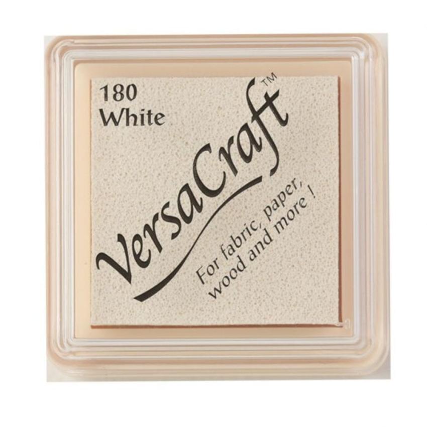 Tsukineko - VersaCraft Small Ink Pad "White" Pigment Stempelkissen