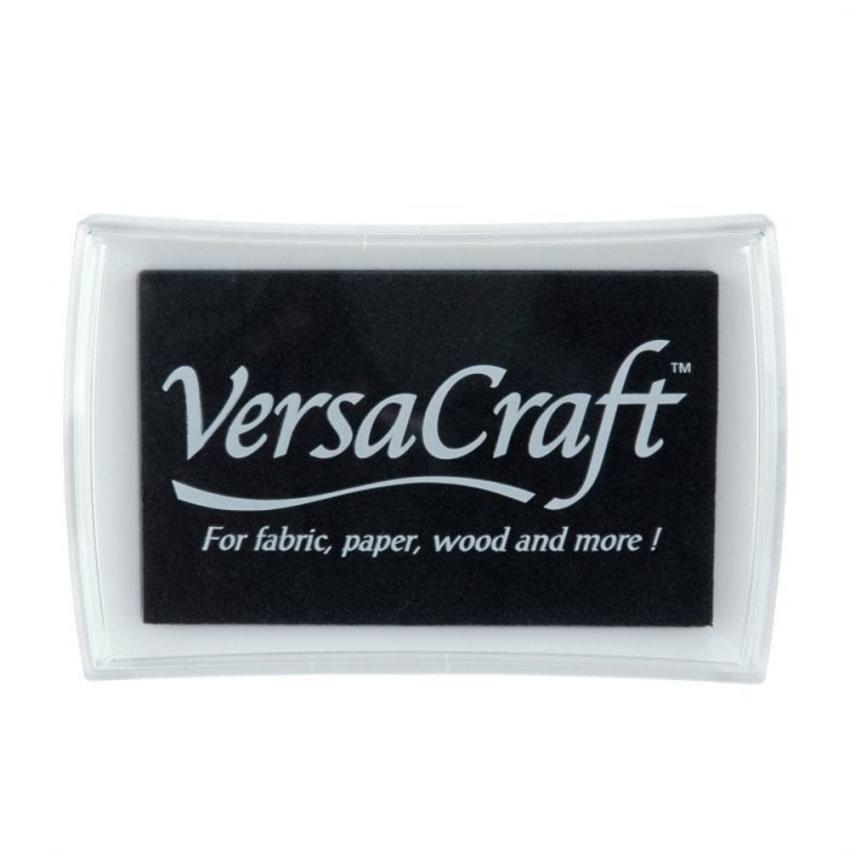 Tsukineko VersaCraft Ink Pad "Real Black" Pigment Stempelkissen