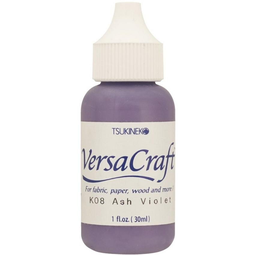 Tsukineko VersaCraft - Nachfülltinte "Ash Violet" Reinkers