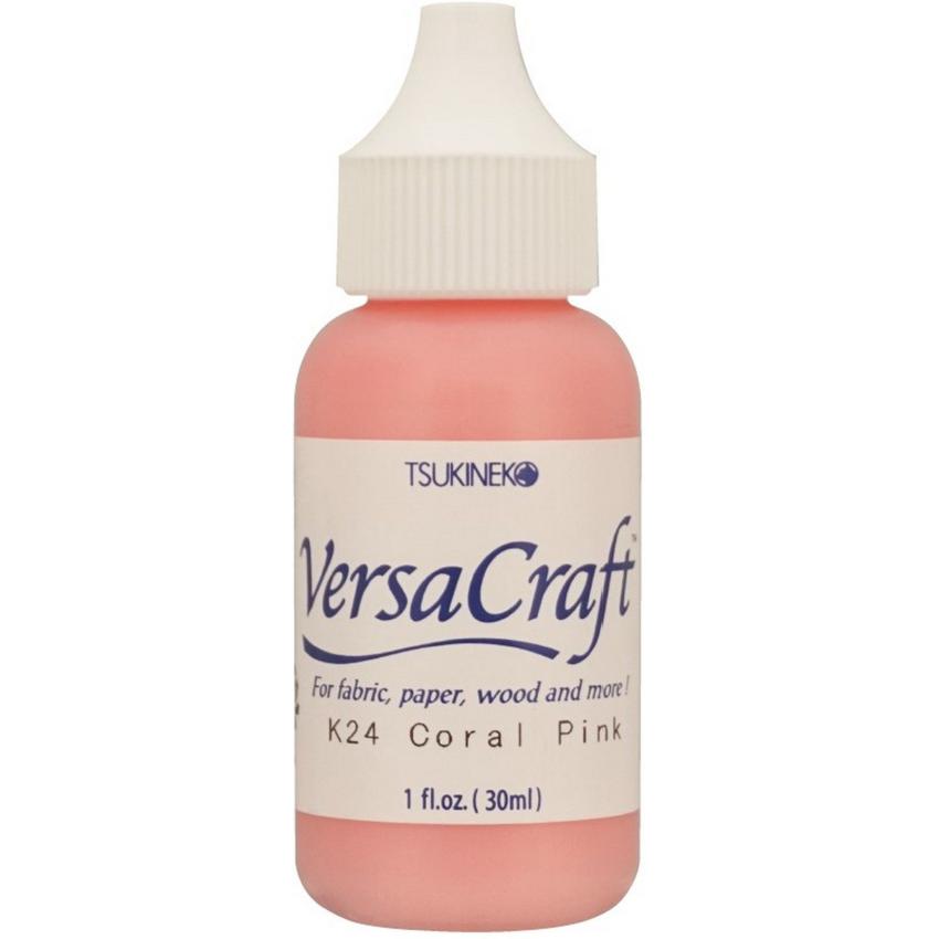 Tsukineko VersaCraft - Nachfülltinte "Coral Pink" Reinkers