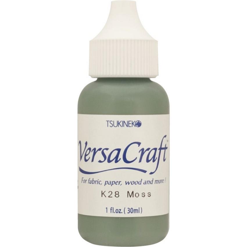 Tsukineko VersaCraft - Nachfülltinte "Moss" Reinkers