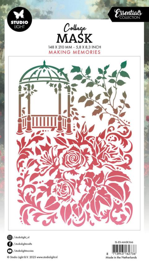 Studio Light - Schablone "Masking Memories" Stencil  