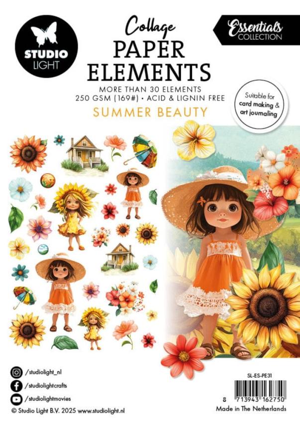 Studio Light - Stanzteile "Summer Beauty" Die Cuts