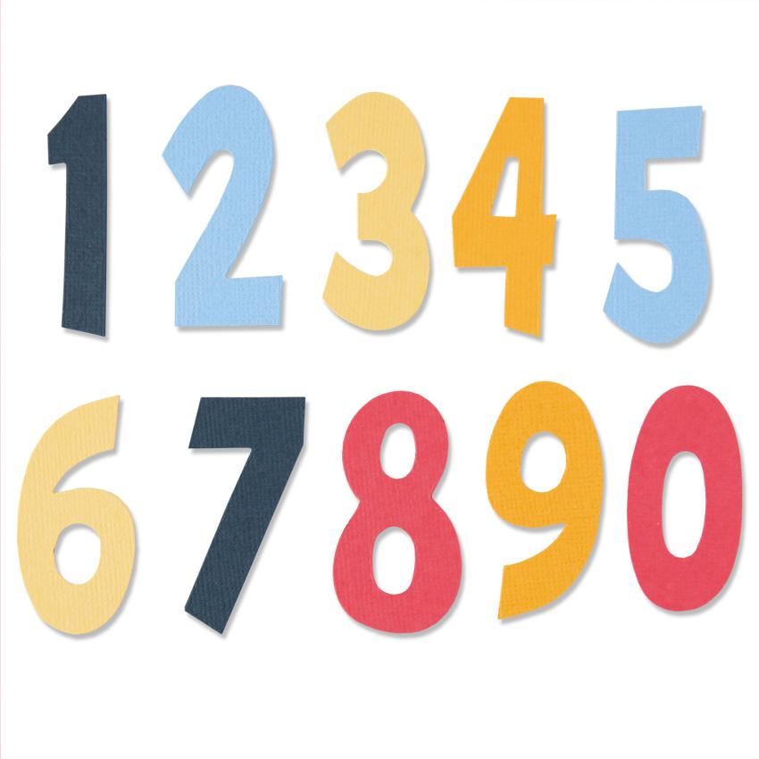 Sizzix - Stanzschablone "Numeracy" Bigz Craft Dies