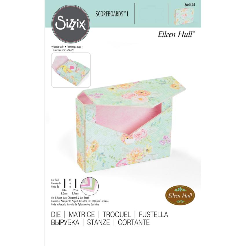 Sizzix - Stanzschablone "Tiny Book Case" Bigz Craft Dies Design by Eileen Hull
