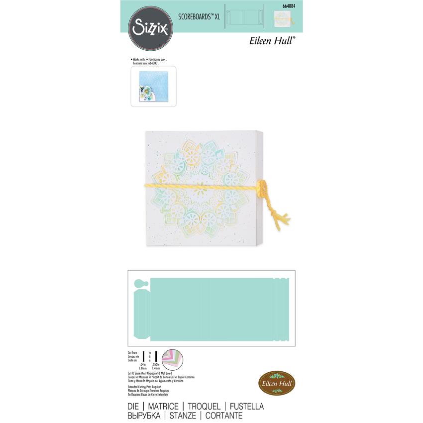 Sizzix - Stanzschablone "Folio Journal" Bigz Craft Dies Design by Eileen Hull
